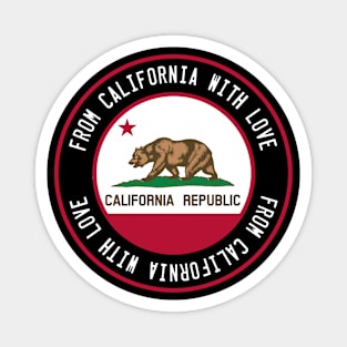 From California with love Magnet